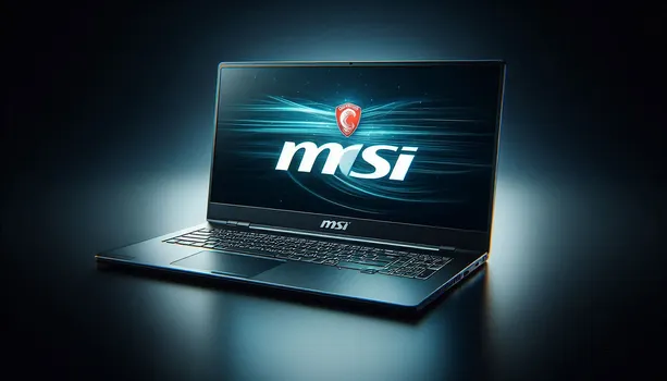 MSI logo, notebook pc portatile, riparazione computer msi a roma